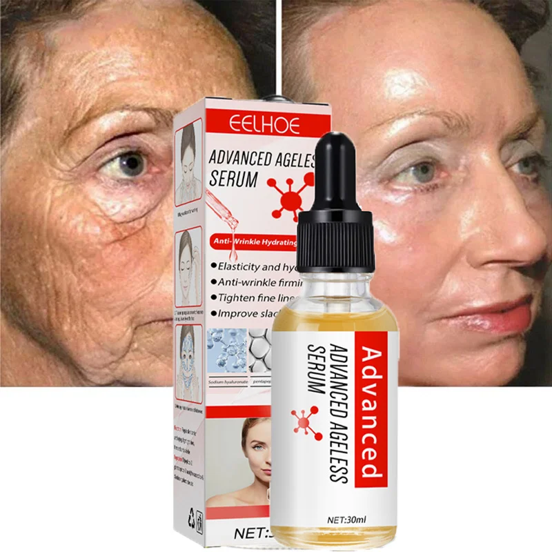 Wrinkle Removal Serum Collagen Lifting Firming Fade Fine Lines Face Eye Essence Whitening Brighten Moisturizing Skin Care 30ml
Wrinkle Removal Serum Collagen Lifting Firming Fade Fine Lines Face Eye Essence Whitening Brighten Moisturizing Skin Care 30ml