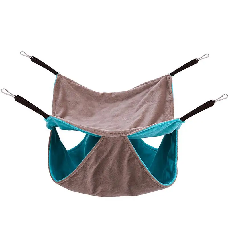 Multi-layer Plush Pet Hammock Mini Hanging Warm Nest For Hamster Small Animal Bed Cage Accessories For Squirrel Rabbit Chinchill
Multi-layer Plush Pet Hammock Mini Hanging Warm Nest For Hamster Small Animal Bed Cage Accessories For Squirrel Rabbit Chinchill