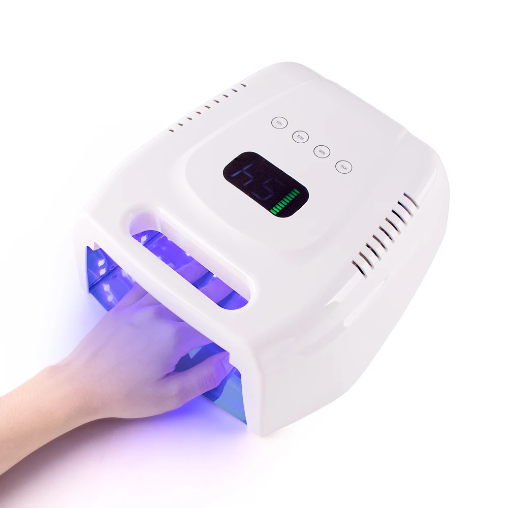 Big Space 96W Rechargeable Nail Lamp Wireless Polish Dryer LED Light For Manicure Pedicure Cordless Lampara Led Para Unas
Big Space 96W Rechargeable Nail Lamp Wireless Polish Dryer LED Light For Manicure Pedicure Cordless Lampara Led Para Unas