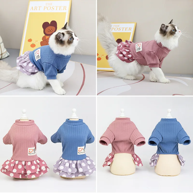 Cute Cat Dog Clothes Skirt for Small Medium Puppy Pet Dress Yorkshire Terrier Pomeranian Maltese Bichon Chihuahua Teddy Clothing
Cute Cat Dog Clothes Skirt for Small Medium Puppy Pet Dress Yorkshire Terrier Pomeranian Maltese Bichon Chihuahua Teddy Clothing