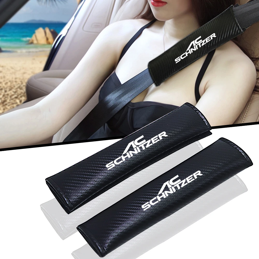 

car accessories carbon fiber seat belt cover for ac schnitzer bmw mini e36 e46 usa z4 f57 accesorios para auto
