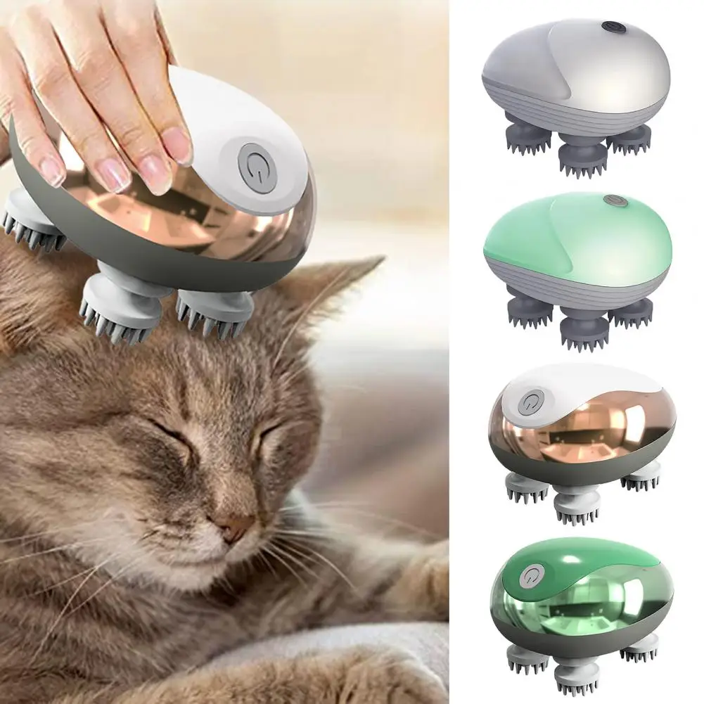 Cat Massager Waterproof Soft Head Comfortable Adjustable Modes Handheld Electric Scalp Massager Pet Supplies
Cat Massager Waterproof Soft Head Comfortable Adjustable Modes Handheld Electric Scalp Massager Pet Supplies