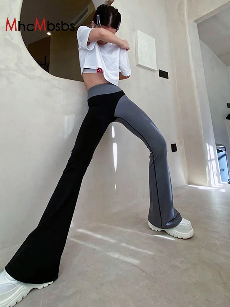 Женские брюки составного кроя с высокой талией, двухцветные расклешенные брюки, винтажные облегающие повседневные брюки 2022, одежда в стиле ...
Женские брюки составного кроя с высокой талией, двухцветные расклешенные брюки, винтажные облегающие повседневные брюки 2022, одежда в стиле ...