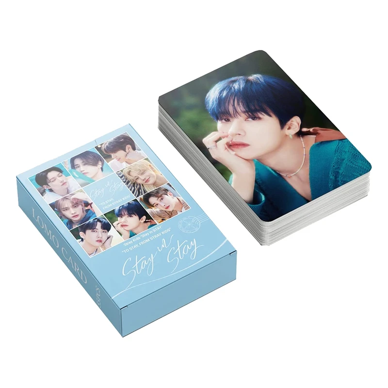 NEW-55 PCS Stray Kids Lomo Cards Stay In Stay New Album Stay In Stay Photocard Set Kpop Postcard
NEW-55 PCS Stray Kids Lomo Cards Stay In Stay New Album Stay In Stay Photocard Set Kpop Postcard