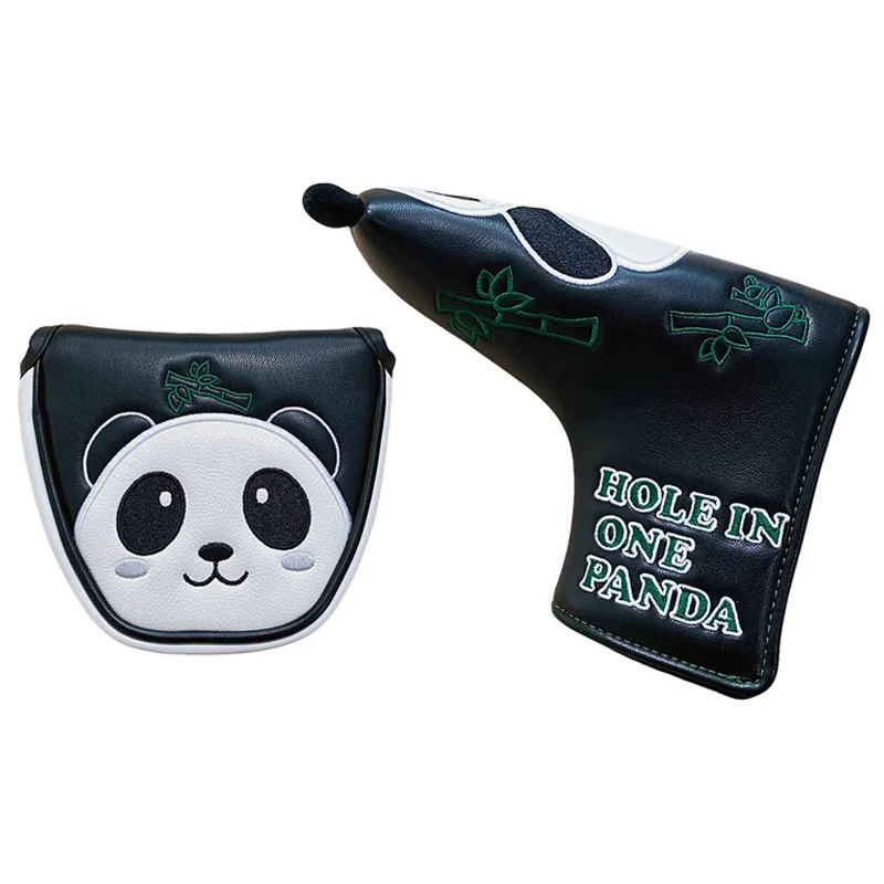 Golf Putter Cover Cute Panda Golf Headcover Magic Tape For Mallet Blade Putter Synthetic Leather Golf Club Head Protector
Golf Putter Cover Cute Panda Golf Headcover Magic Tape For Mallet Blade Putter Synthetic Leather Golf Club Head Protector