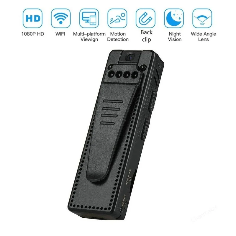 A12 1080P Mini Camera WiFi Portable Digital Video Recorder Body Camera Night Vision Duty Recorder Miniature DVR Camcorders Sale
A12 1080P Mini Camera WiFi Portable Digital Video Recorder Body Camera Night Vision Duty Recorder Miniature DVR Camcorders Sale