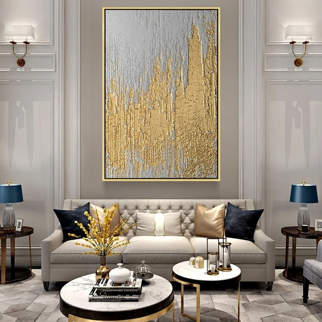 Silver Golden Wall Decoration Painting Gold Foil Wall Art Canvas Poster Abstract Print Picture for Living Room Nordic Home Decor
Silver Golden Wall Decoration Painting Gold Foil Wall Art Canvas Poster Abstract Print Picture for Living Room Nordic Home Decor