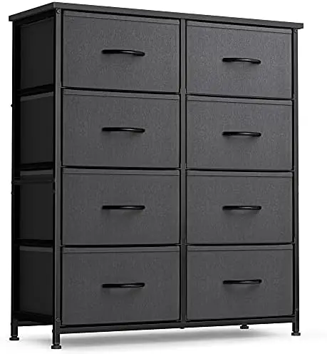 Organizer, Chest of Drawers-Dresser for Bedroom, Hallway, Entryway, Closets, Furniture Storage Tower-Steel Frame, Wood Top, 8 Dr
Organizer, Chest of Drawers-Dresser for Bedroom, Hallway, Entryway, Closets, Furniture Storage Tower-Steel Frame, Wood Top, 8 Dr
