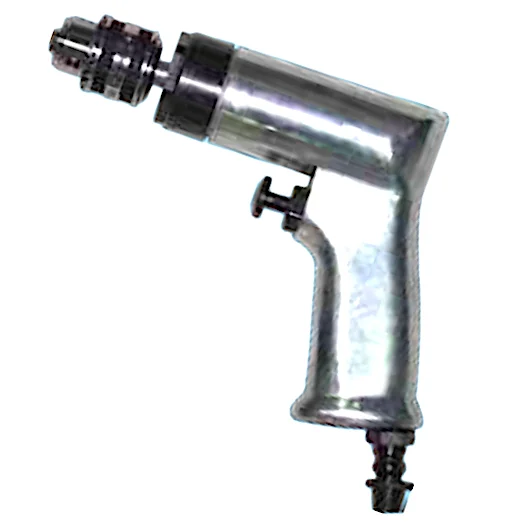 TY13617T Pneumatic Dual Speed 1,700 rpm / 4,000 rpm Pistol Drill 6mm drive | 0.35 hp motor | 0.79 kg | Fitted with keyed chuck
TY13617T Pneumatic Dual Speed 1,700 rpm / 4,000 rpm Pistol Drill 6mm drive | 0.35 hp motor | 0.79 kg | Fitted with keyed chuck