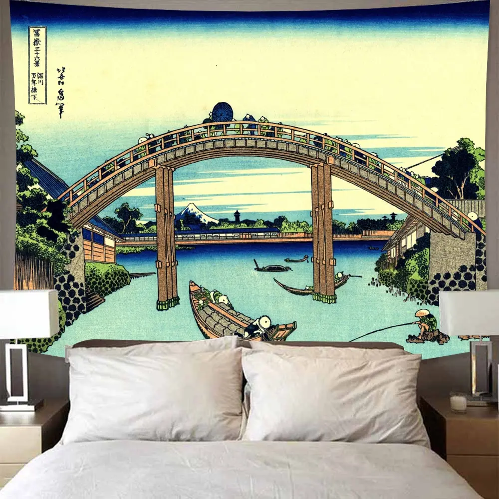 Under The Bridge Japan Mount Fuji Kanagawa Suspension Wall Hanging Bohemian Bed Blanket Wall Hanging Home Decor Bedroom Tapestry
Under The Bridge Japan Mount Fuji Kanagawa Suspension Wall Hanging Bohemian Bed Blanket Wall Hanging Home Decor Bedroom Tapestry