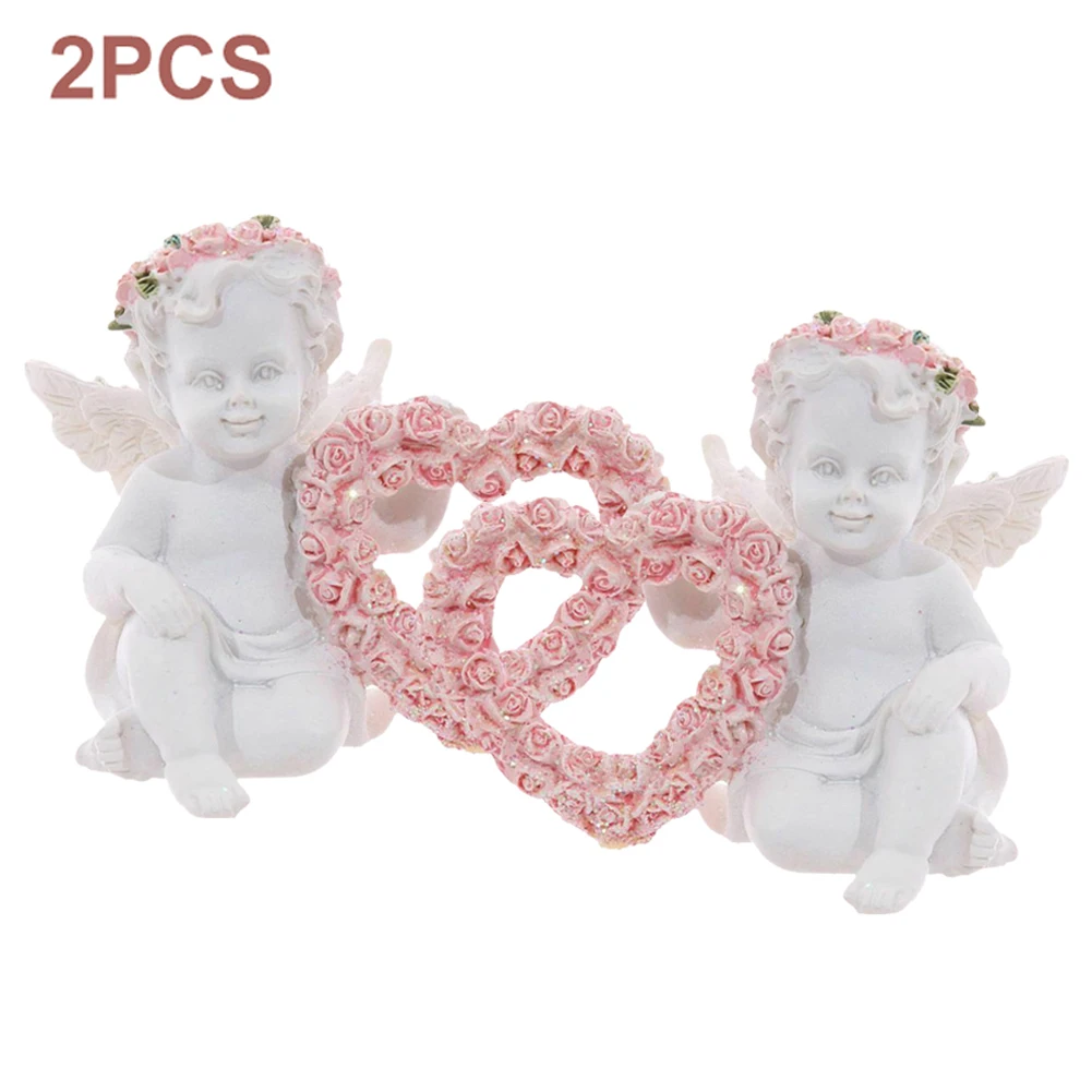 Valentines Day Resin Angel Statue Garland Angel Baby Ornament with Rose Heart for Home Outdoor Garden Decor Valentine's Day Gift
Valentines Day Resin Angel Statue Garland Angel Baby Ornament with Rose Heart for Home Outdoor Garden Decor Valentine's Day Gift