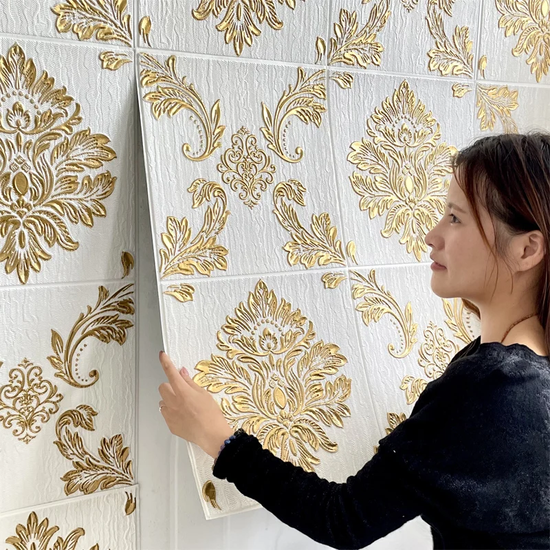 Self-adhesive Wallpaper 3d Three-dimensional Wall Stickers Renovation Background Wall Decoration Bedroom Waterproof Warm Wallpap
Self-adhesive Wallpaper 3d Three-dimensional Wall Stickers Renovation Background Wall Decoration Bedroom Waterproof Warm Wallpap