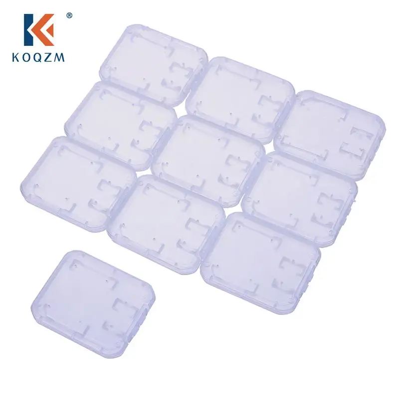 10 шт., прозрачный чехол для карт памяти Micro SD TF
10 шт., прозрачный чехол для карт памяти Micro SD TF