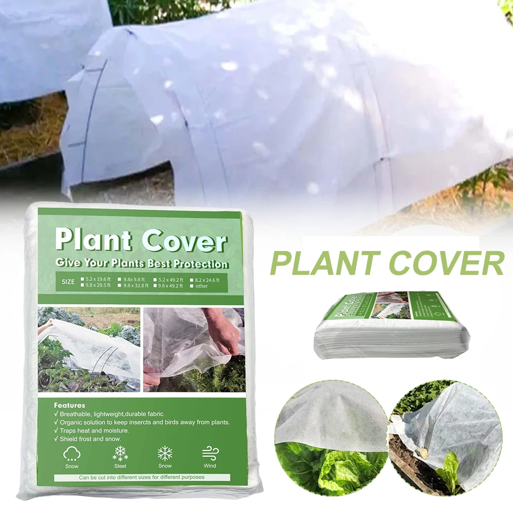 250*750m Plants Frost Protection Cover Non-Woven Plant Covers for Warm Greenhouse Tree Shrub Protecting Cover Garden Accessories
250*750m Plants Frost Protection Cover Non-Woven Plant Covers for Warm Greenhouse Tree Shrub Protecting Cover Garden Accessories