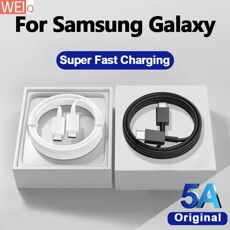 Оригинальный USB-кабель 45 Вт для зарядки телефона Samsung Galaxy S22 S23 Ultra Plus S21 Fe, Сверхбыстрая зарядка, кабель типа C, аксессуары
Оригинальный USB-кабель 45 Вт для зарядки телефона Samsung Galaxy S22 S23 Ultra Plus S21 Fe, Сверхбыстрая зарядка, кабель типа C, аксессуары