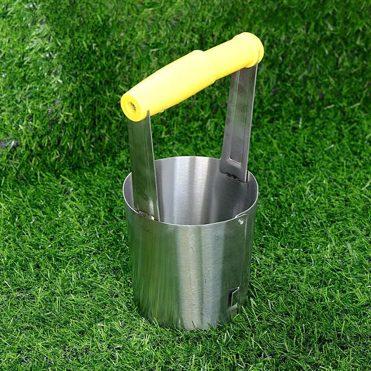 Thickened stainless steel seedling transplanter digging hole sowing seedling tool planting vegetable gardening hole shovel
Thickened stainless steel seedling transplanter digging hole sowing seedling tool planting vegetable gardening hole shovel