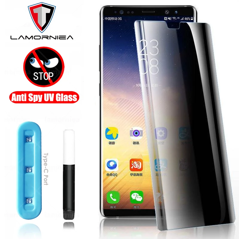 For Galaxy S21 S22 Ultra Privacy Screen Protector Anti Spy UV Tempered Glass For Samsung S20 FE S8 S9 S10 S21 Plus Note 20 Ultra
For Galaxy S21 S22 Ultra Privacy Screen Protector Anti Spy UV Tempered Glass For Samsung S20 FE S8 S9 S10 S21 Plus Note 20 Ultra