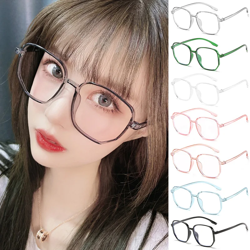 Fashion Large Frame Reading Glasses Ins Trends Polygons Glasses Flat Mirror Office Computer Goggles Anti-blue Light Glasses
Fashion Large Frame Reading Glasses Ins Trends Polygons Glasses Flat Mirror Office Computer Goggles Anti-blue Light Glasses