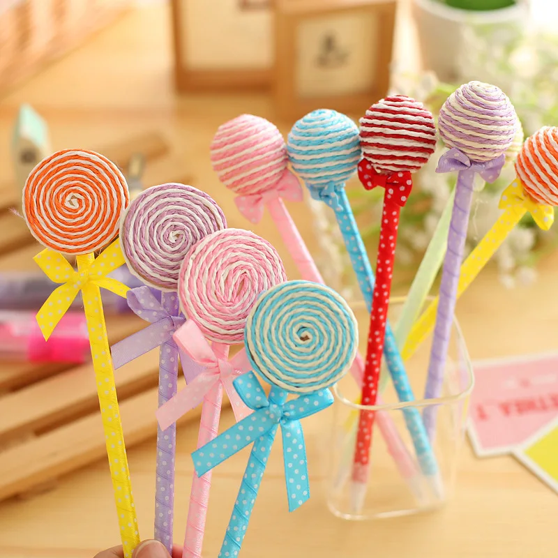 12pcs/lot Ballpoint Pen for School Supply Creative Freebie Novel Office Gift Chancery Lollipop Candy Stationery Flat
12pcs/lot Ballpoint Pen for School Supply Creative Freebie Novel Office Gift Chancery Lollipop Candy Stationery Flat
