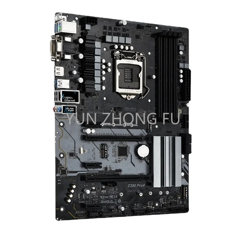 For Asrock Z390 Pro4 Motherboard 128GB M.2 LGA 1151 DDR4 ATX Z390 Mainboard 100% Tested Fully Work
For Asrock Z390 Pro4 Motherboard 128GB M.2 LGA 1151 DDR4 ATX Z390 Mainboard 100% Tested Fully Work