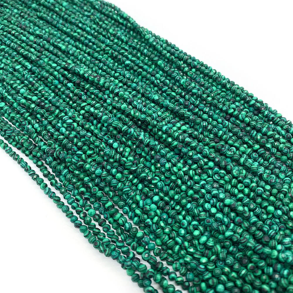 Natural Stone Malachite Faceted Beads for Jewelry Making DIY Earrings Necklace Bracelet 3mm 4mm Beaded Charms Accessories 38cm
Natural Stone Malachite Faceted Beads for Jewelry Making DIY Earrings Necklace Bracelet 3mm 4mm Beaded Charms Accessories 38cm