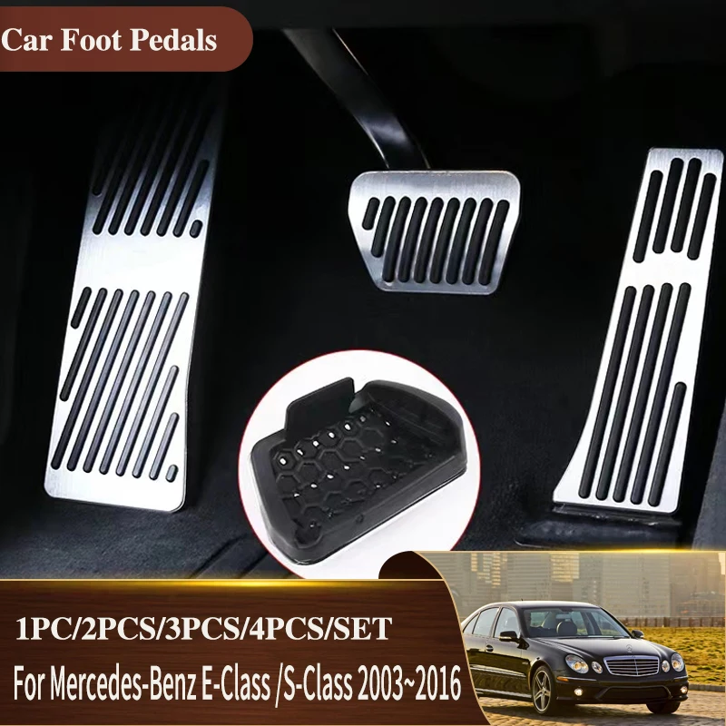 AT MT Car Foot Pedals For Mercedes Benz E Class S Class W211 W221 2003~2016 Car-Styling Pedal Car Rest Brake Part Car Acessories
AT MT Car Foot Pedals For Mercedes Benz E Class S Class W211 W221 2003~2016 Car-Styling Pedal Car Rest Brake Part Car Acessories