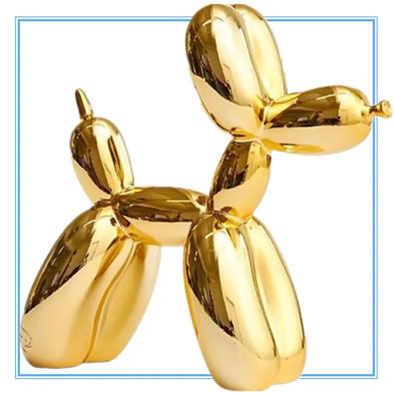 Animals Figurine Resin Cute Shiny Balloon Dog Shape Statue Art Sculpture Figurine Craftwork Home Decor with Antiskid Mat Lucky
Animals Figurine Resin Cute Shiny Balloon Dog Shape Statue Art Sculpture Figurine Craftwork Home Decor with Antiskid Mat Lucky