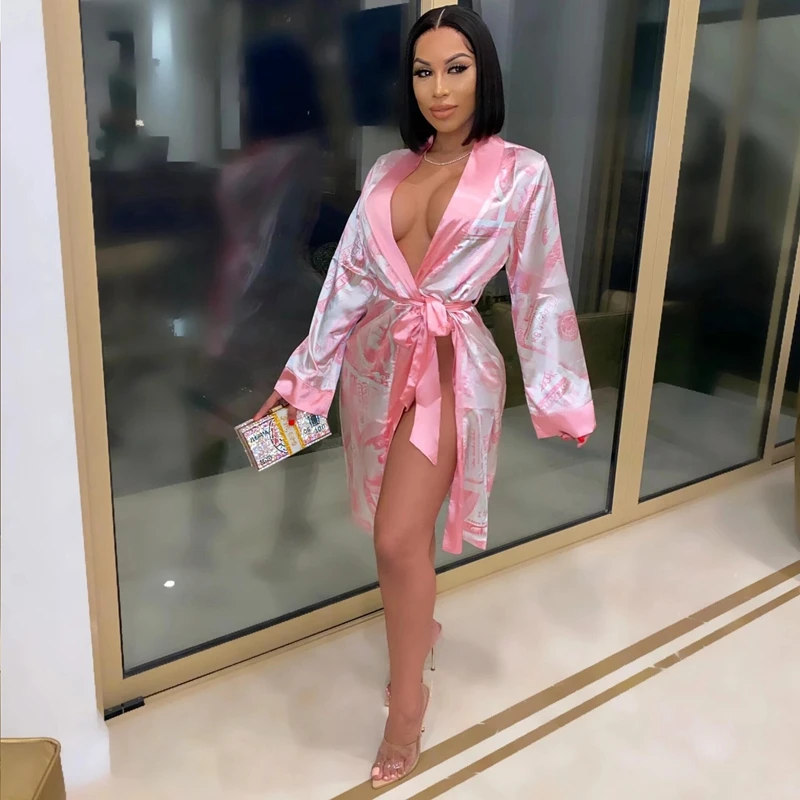 Aesthetic Cardigan Long Sleeve Midi Bandage Women's Sexy Dress Money Pajamas Fall Clothes for Women Sexy Lingerie Lounge Wear
Aesthetic Cardigan Long Sleeve Midi Bandage Women's Sexy Dress Money Pajamas Fall Clothes for Women Sexy Lingerie Lounge Wear