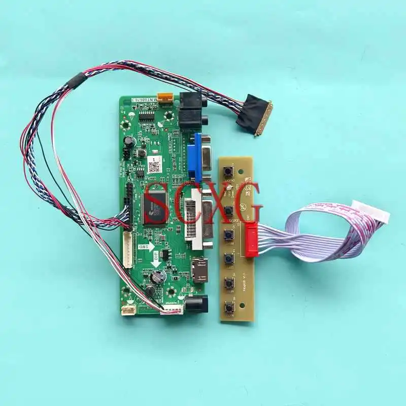 Плата контроллера экрана для ноутбука/H01/S01/U09, совместимая с HDMI, 40-контактный LVDS Комплект «сделай сам» 1366*768 15,6 "VGA DVI
Плата контроллера экрана для ноутбука/H01/S01/U09, совместимая с HDMI, 40-контактный LVDS Комплект «сделай сам» 1366*768 15,6 "VGA DVI