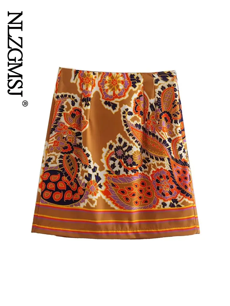 Nlzgmsj 2022 Fashion Women Summer Mini Skirt Side Zipper High Waist A Line Harajuku Flower Print Skirts for Girls 202207
Nlzgmsj 2022 Fashion Women Summer Mini Skirt Side Zipper High Waist A Line Harajuku Flower Print Skirts for Girls 202207
