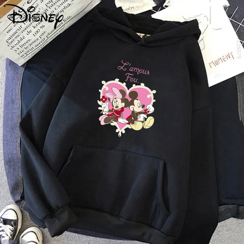 Autumn Winter Mickey Cartoon Hoodies Disney Couple Sweatshirt Women Hoodie Kawaii Cute Graphic Unisex Tops Harajuku Lady Clothes
Autumn Winter Mickey Cartoon Hoodies Disney Couple Sweatshirt Women Hoodie Kawaii Cute Graphic Unisex Tops Harajuku Lady Clothes