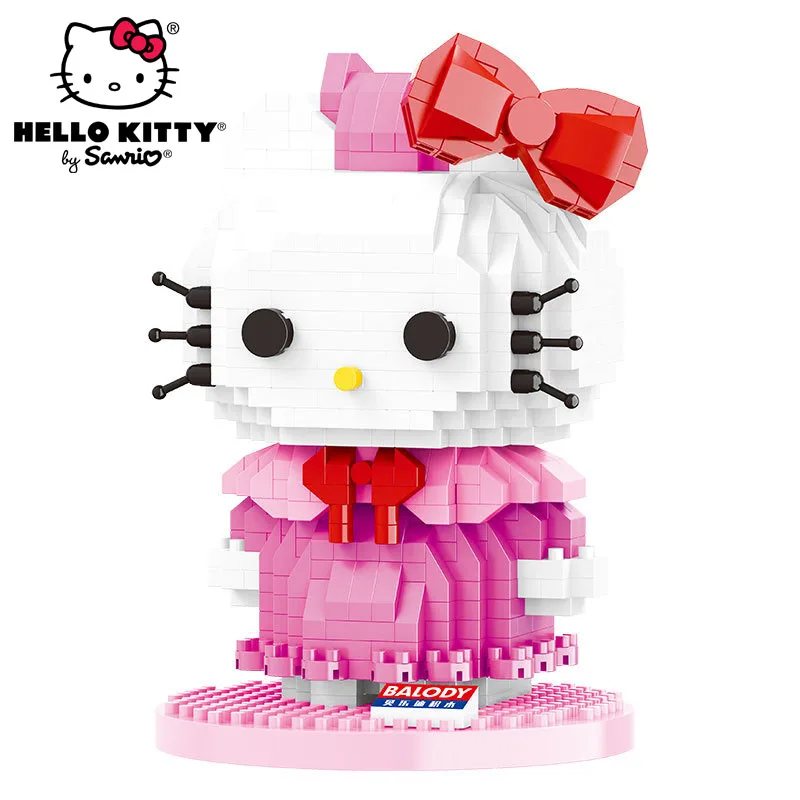 Sanrio Hello Kitty Assembled Building Blocks Bricks Anime Cartoon Kawaii Cute Educational Leisure Toy Children Girls Gifts Set
Sanrio Hello Kitty Assembled Building Blocks Bricks Anime Cartoon Kawaii Cute Educational Leisure Toy Children Girls Gifts Set