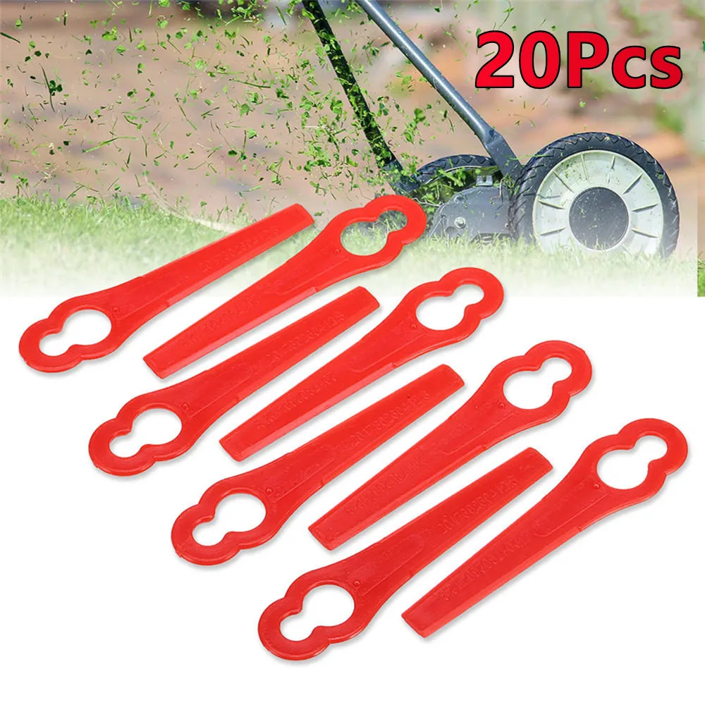 20Pcs Plastic Lawn Mower Replacement Knife Suitable For Florabest Frta Cutter Grass Trimmer Edge Cutter Cutting Blade Key Shaped
20Pcs Plastic Lawn Mower Replacement Knife Suitable For Florabest Frta Cutter Grass Trimmer Edge Cutter Cutting Blade Key Shaped