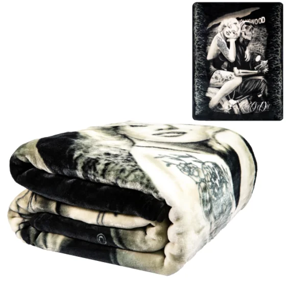 Plush Throw Blanket - Hollywood Homegirl - QUEEN BED 79\"x 95\" - Faux Fur Blanket For Beds, Sofa, Couch, Picnic, Camping
Plush Throw Blanket - Hollywood Homegirl - QUEEN BED 79\"x 95\" - Faux Fur Blanket For Beds, Sofa, Couch, Picnic, Camping