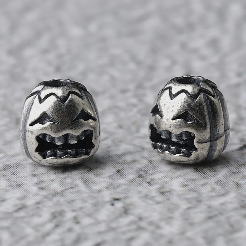 1pc Diy Pumpkin Monster Big Hole Spacer Beads Charms Fit Bracelet Stainless Steel Charms Beads DIY Jewelry 
1pc Diy Pumpkin Monster Big Hole Spacer Beads Charms Fit Bracelet Stainless Steel Charms Beads DIY Jewelry