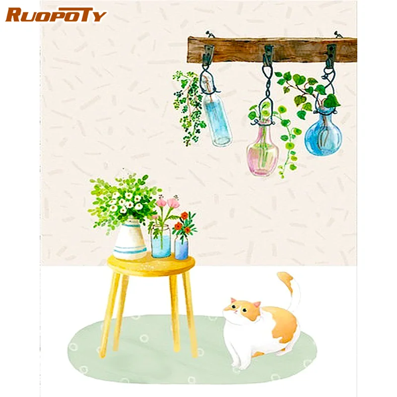 RUOPOTY Painting By Number Cartoon Picture Handpainted Kits For Adults DIY Frame Drawing By Numbers Home Decors Artwork
RUOPOTY Painting By Number Cartoon Picture Handpainted Kits For Adults DIY Frame Drawing By Numbers Home Decors Artwork