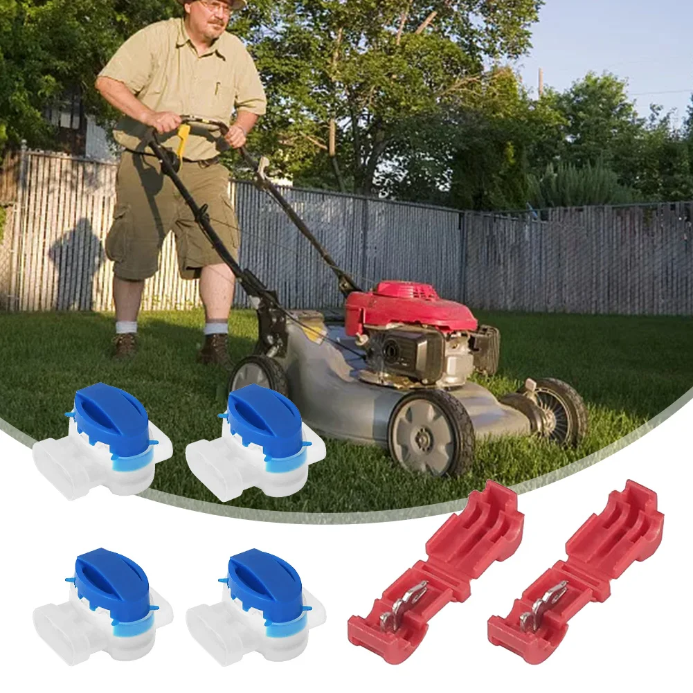20pcs Mower Connector Terminals + 5 Connection Clips Electrical 314 Wire Connectors Robotic Lawn Mower Connectors
20pcs Mower Connector Terminals + 5 Connection Clips Electrical 314 Wire Connectors Robotic Lawn Mower Connectors