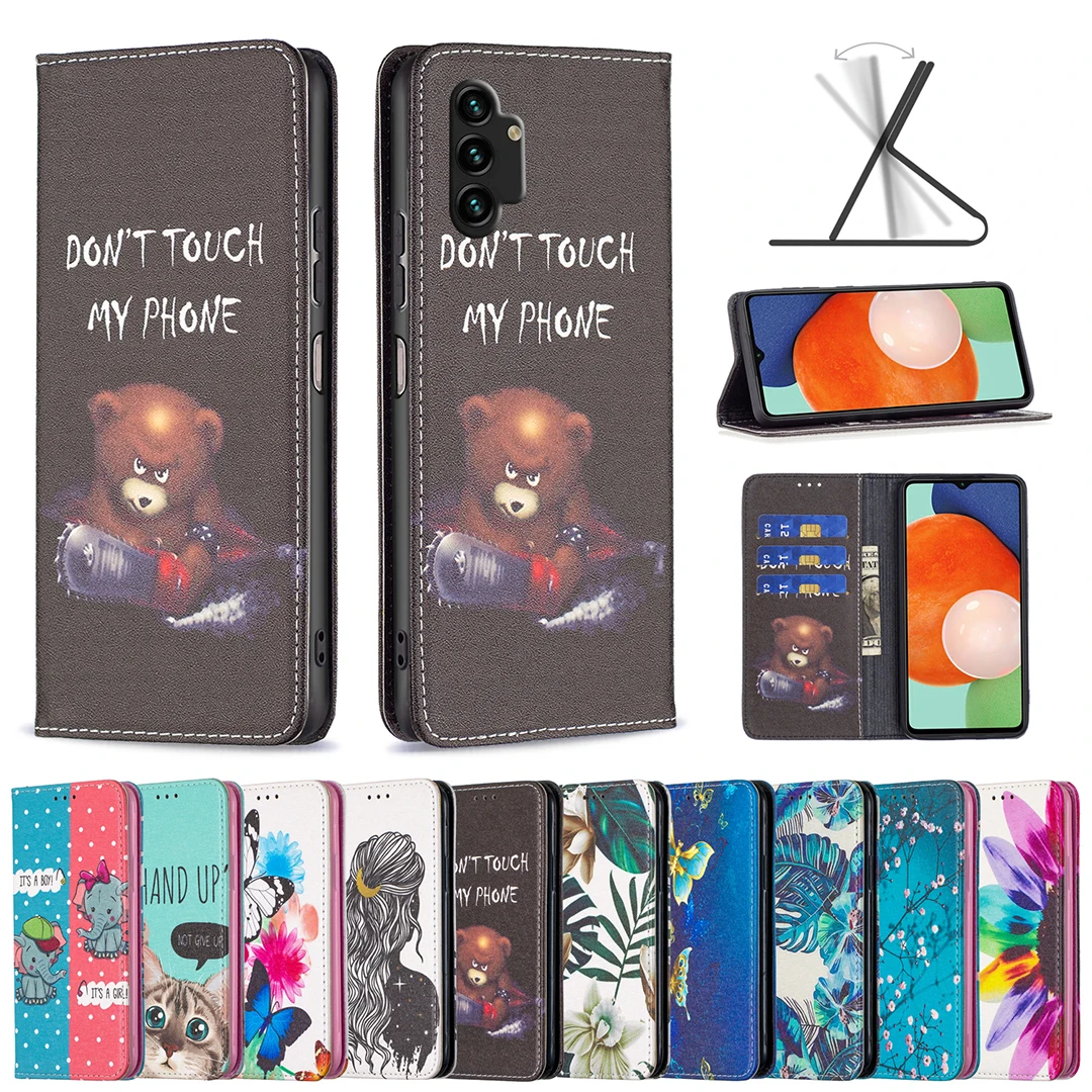 Cute Painted Flower Leather Phone Bags for Samsung Galaxy S22 A23 A13 A73 A33 Case Full Protect Flip Card Solt Kickstand Cover
Cute Painted Flower Leather Phone Bags for Samsung Galaxy S22 A23 A13 A73 A33 Case Full Protect Flip Card Solt Kickstand Cover