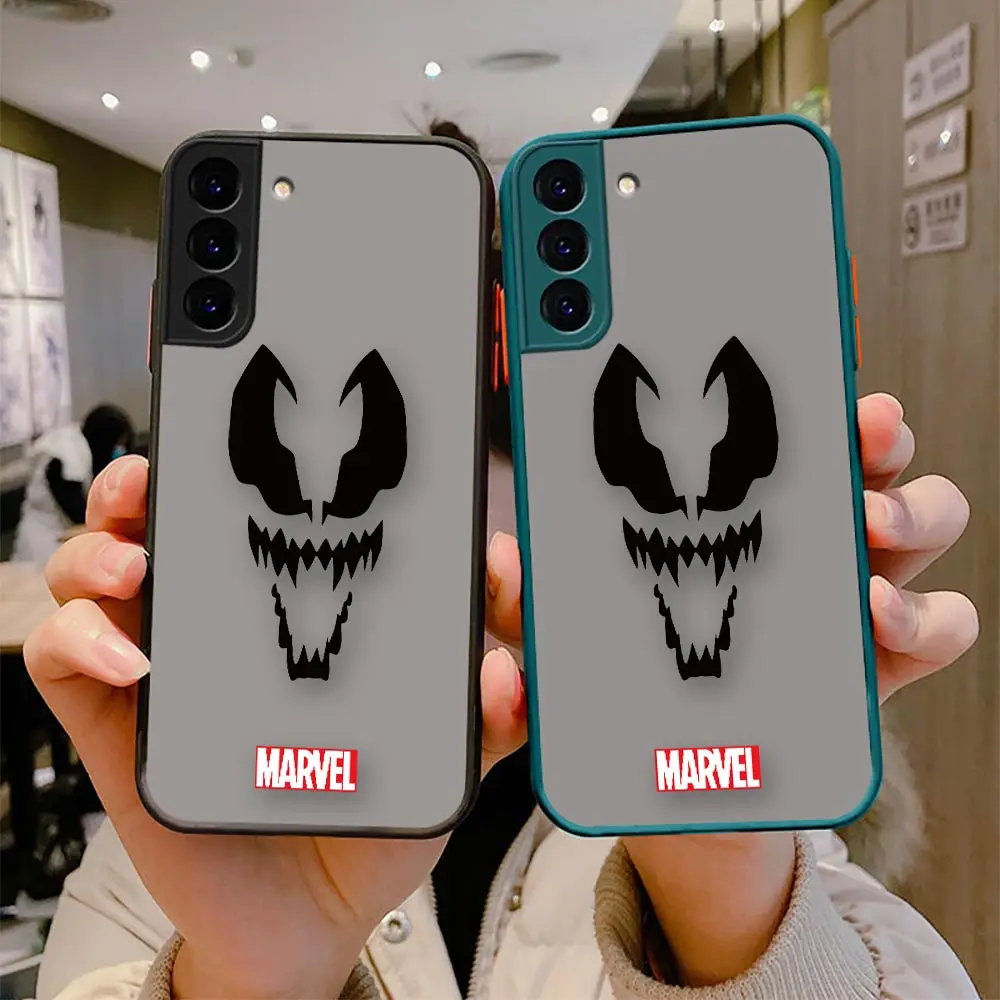 Funda Coque Matte Case For Samsung S22 S21 S20 S10 S10E S9 S8 Note 20 10 9 8 Plus Lite Ultra 5G Para Capa Case Marvel Venom Logo
Funda Coque Matte Case For Samsung S22 S21 S20 S10 S10E S9 S8 Note 20 10 9 8 Plus Lite Ultra 5G Para Capa Case Marvel Venom Logo