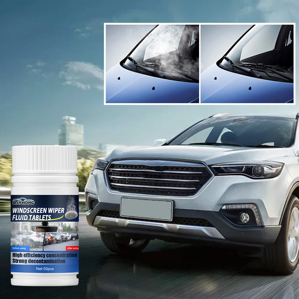 50pcs Windscreen Cleaner Effervescent Tablets Car Washing Cleaning Agent Tablet Windshield Cleaning Auto Accessories
50pcs Windscreen Cleaner Effervescent Tablets Car Washing Cleaning Agent Tablet Windshield Cleaning Auto Accessories
