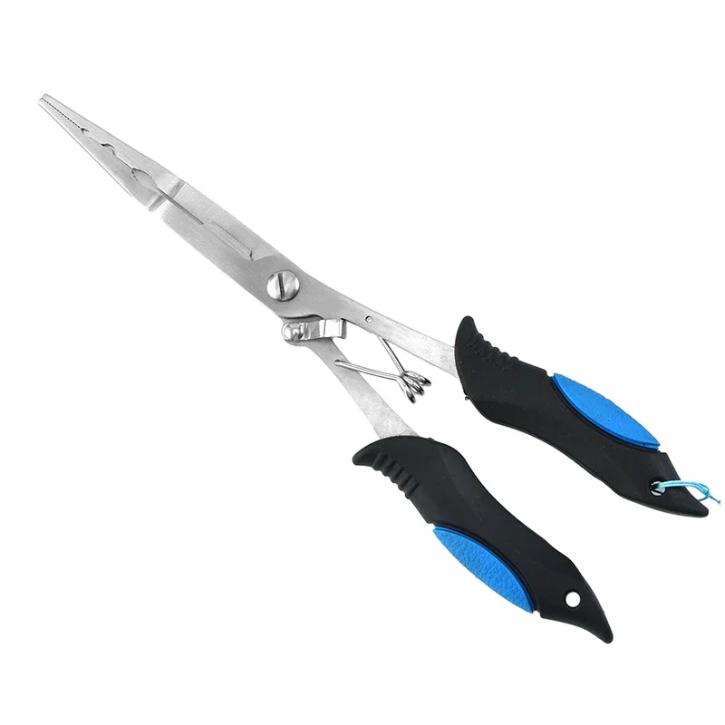 Multifunctional Luya Pliers Stainless Steel Fishing Pliers Fishing Accessories Long-Mouth Fish Pliers Hook With Rubber Handle
Multifunctional Luya Pliers Stainless Steel Fishing Pliers Fishing Accessories Long-Mouth Fish Pliers Hook With Rubber Handle