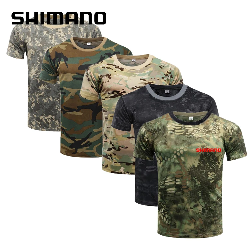 Quick Dry Camouflage Fishing T Shirt Short Sleeve Summer Durable Sports Outdoor Camping Fitness Hiking Shimano Fishing Clothing
Quick Dry Camouflage Fishing T Shirt Short Sleeve Summer Durable Sports Outdoor Camping Fitness Hiking Shimano Fishing Clothing