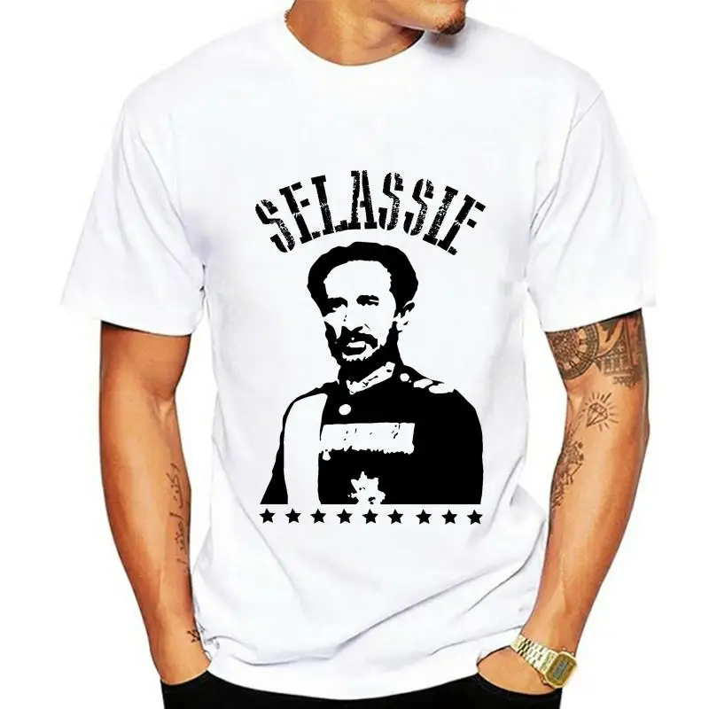 Haile Selassie вдохновленная футболка премиум-класса хлопок растафари эфиопа футболка для мужчин новая мода Мужская футболка
Haile Selassie вдохновленная футболка премиум-класса хлопок растафари эфиопа футболка для мужчин новая мода Мужская футболка
