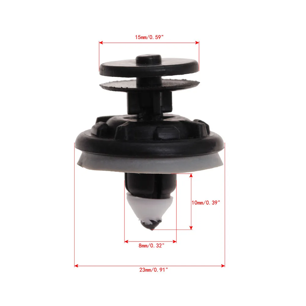 Durable Practical Rivets Clips Clips For RS4 6Q0868243 8mm Hole For TIGUAN Black For TOURAN For PASSAT For POLO
Durable Practical Rivets Clips Clips For RS4 6Q0868243 8mm Hole For TIGUAN Black For TOURAN For PASSAT For POLO