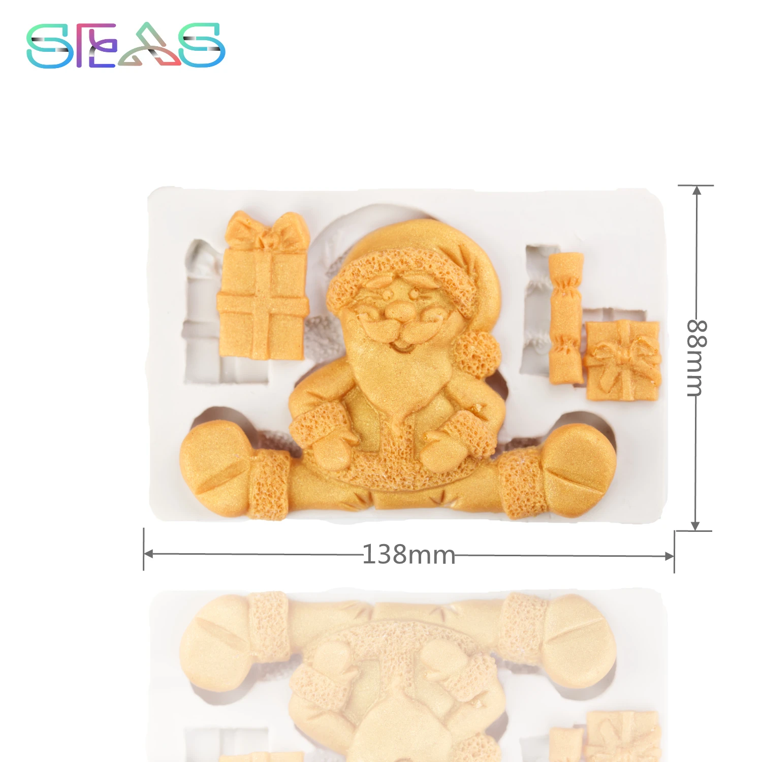 Gift from Santa Claus Silicone Molds Jewelry Diamond Cake Mould Fondant Birthday Cake Decorating Tools Kitchen Baking Accessorie
Gift from Santa Claus Silicone Molds Jewelry Diamond Cake Mould Fondant Birthday Cake Decorating Tools Kitchen Baking Accessorie