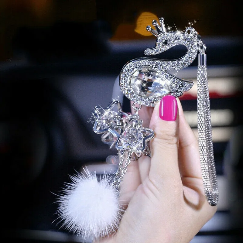 25cm Car Pendant Accessories Ball Hanging Ornament Plush Rear View Rhinestone New
25cm Car Pendant Accessories Ball Hanging Ornament Plush Rear View Rhinestone New