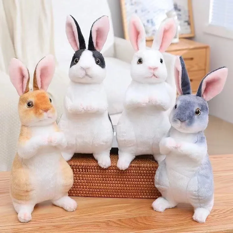 Realistic Cute Plush Rabbits Lifelike Animal Photo Props Bunny Simulation Toy Model Birthday Gift
Realistic Cute Plush Rabbits Lifelike Animal Photo Props Bunny Simulation Toy Model Birthday Gift