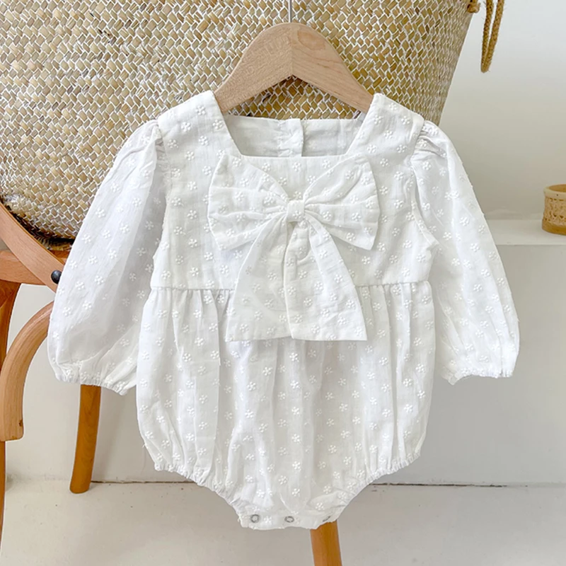 New 2022 Newborn Kids Baby Girls Long Sleeve Pure Color Clothes Rompers Spring Autumn Sweet Infant Baby Girls Jumpsuit
New 2022 Newborn Kids Baby Girls Long Sleeve Pure Color Clothes Rompers Spring Autumn Sweet Infant Baby Girls Jumpsuit