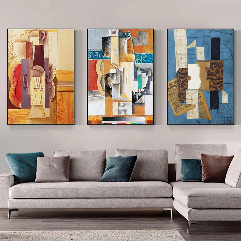Abstract Canvas Painting Picasso World Famous Guitar Posters and Prints Wall Art Pictures for Living Room Home Decor Cuadros
Abstract Canvas Painting Picasso World Famous Guitar Posters and Prints Wall Art Pictures for Living Room Home Decor Cuadros