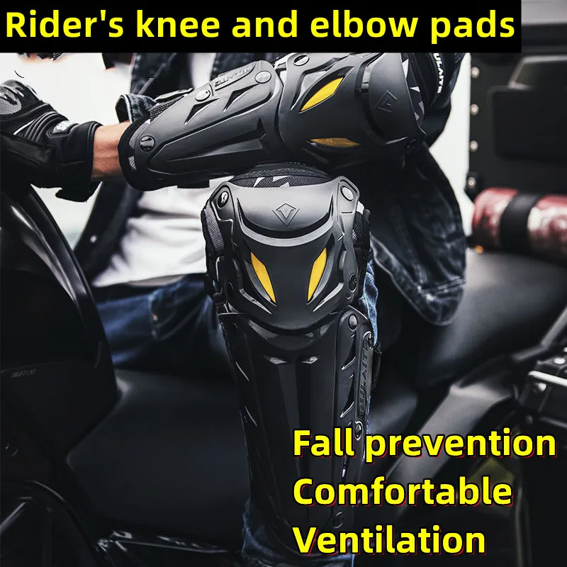 Motorcycle knee and elbow protection riding equipment scooter protector anti fall leg protection cross-country summer knee pads
Motorcycle knee and elbow protection riding equipment scooter protector anti fall leg protection cross-country summer knee pads